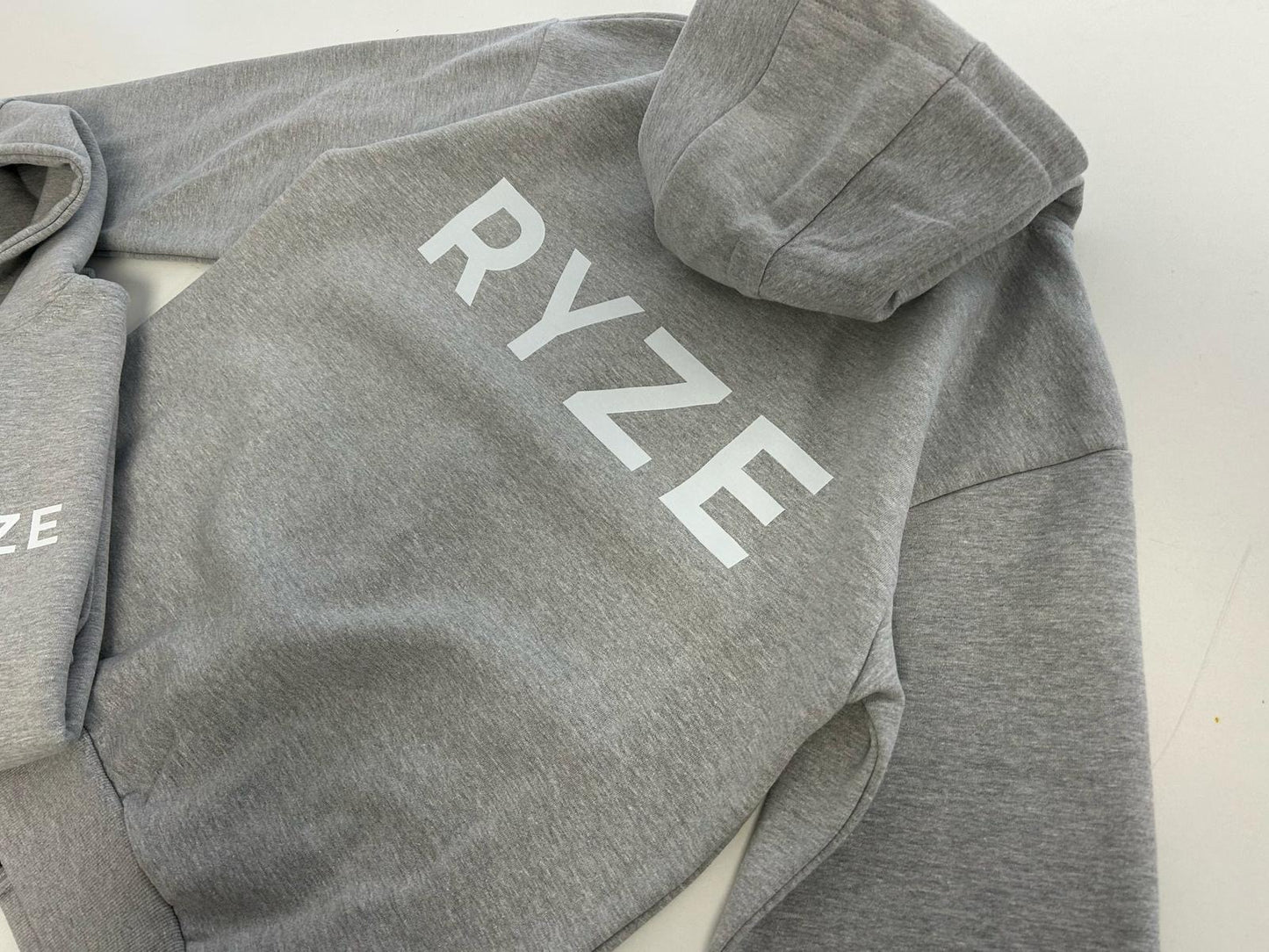 RYZE Heavyweight Grey Zip Hoodie